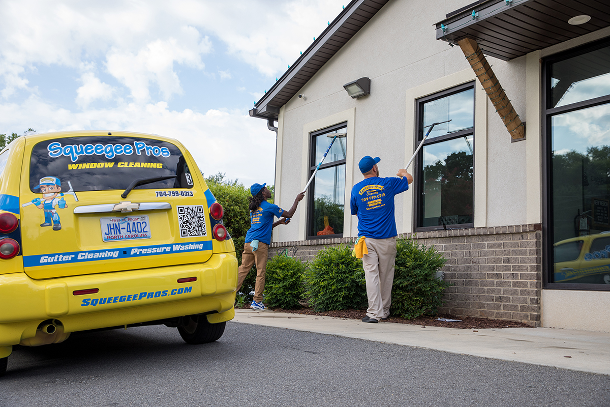 Storefronts Squeege Pros