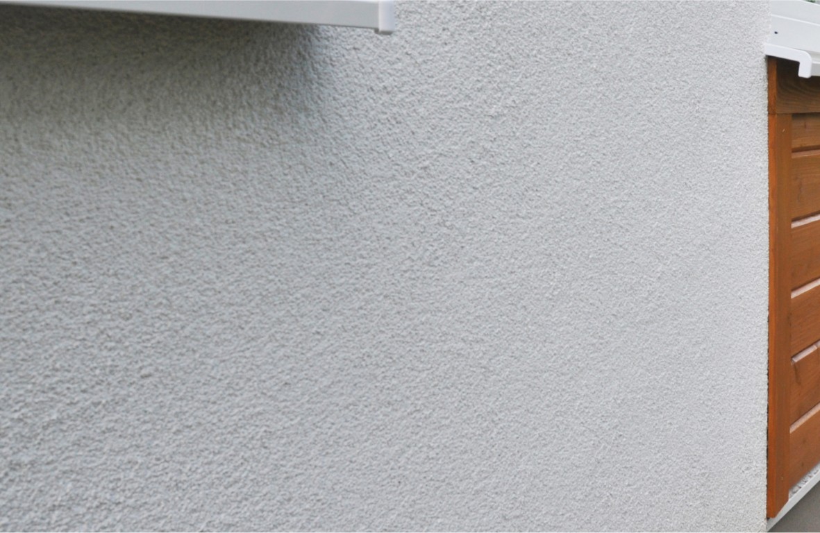 Stucco and Brick